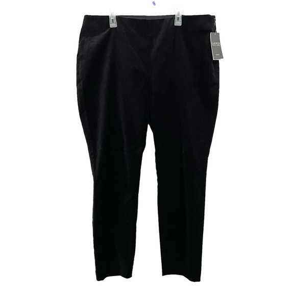 LAUREN Ralph Lauren Black Label Velvet Pants - Picture 1 of 7